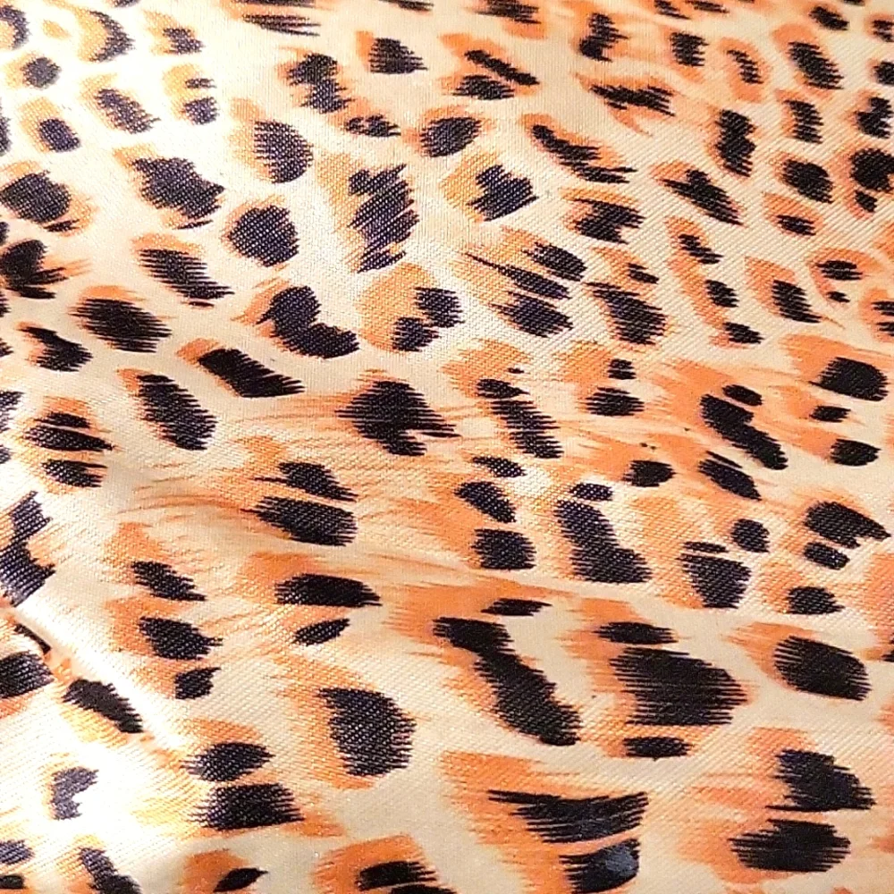 NEW Leopard Satin Purse Organizer/Insert! 13 Pockets! - Picture 3 of 8